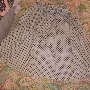Polka dot skirt!